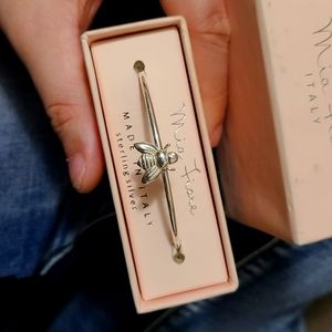 Sterling silver Mia Fiore Bee Bangle